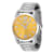 Invicta Celestial 43mm Yellow Dial Stainless Steel Quartz Watch