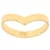 Chevron Band Ring In 18K Gold Over Sterling Silver