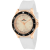 Seapro Women's Tideway Rose Dial, White Silicone Watch