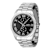 Invicta Specialty 43mm Black Dial Stainless Steel Quartz Watch