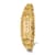 14k Yellow Gold Ladies Rectangular Champagne 15x31mm Dial Solid Nugget Watch