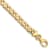 14k Yellow Gold 6.2mm Hand-polished Fancy Link Bracelet