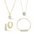 Rachel Zoe "Pave All Day" CZ 4-Piece Jewelry Set in 14K Gold
Over Sterling Silver