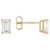 Lab-Grown Diamond Emerald-Cut Stud Earrings In 14K Gold 1.00ctw