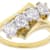 Contemporary Lab-Grown Diamond Bypass Ring 1.50ctw In 14K Gold Over
Sterling Silver