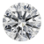 1ct White Round Lab-Grown Diamond J Color, VS1, IGI Certified