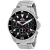 Seapro Men's Scuba 200 Chrono Black Dial, Rose Stainless Steel Watch