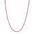 7.00ctw Ruby 14k Yellow Gold Tennis Necklace, 17 Inches