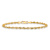 10k Yellow Gold 2.8mm Rope Link Bracelet