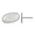 Rhodium Over Sterling Silver NHL Carolina Hurricanes LogoArt Extra Small
Post Earrings