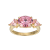 Pink Cubic Zirconia 18k Yellow Gold Over Sterling Silver October
Birthstone Ring 5.62ctw