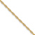 14k Yellow Gold 1.8mm Solid Mariners Link 20 Inch Chain