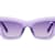 Quay On the Radio Purple Cat Eye Frame / Smoke Lenses Sunglasses