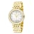 Christian Van Sant Women's Jasmine White Dial, Yellow Stainless Steel  Watch