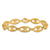 14K Yellow Gold 10mm Anchor Link 8.5 Inch Bracelet