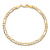 10k Yellow Gold 4.75mm Flat Figaro Link Bracelet