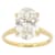Lab-Grown Diamond Oval Solitaire Ring In 14K Gold 4.00ct