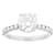 Lab-Grown Diamond Solitaire Ring In 14K White Gold 2.50ctw