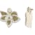 White Seed Beads With Clear Crystal Butterfly Earring