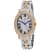 Christian Van Sant Women's Amore White Dial, Silver-tone/Rose Stainless
Steel Watch