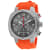 Seapro Men's Guardian Gray Dial, Orange Silicone Watch