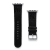 Gametime MLB New York Yankees Black Leather Apple Watch Band (42/44mm
S/M). Watch not included.