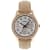 Fossil Women's Stella White Dial, Beige Calfskin Watch