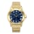 Oceanaut Women's Rayonner Blue Dial, Blue Bezel, Yellow Stainless Steel Watch