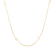 18k Yellow Gold Plated Sterling Silver 2.0mm Paperclip Chain - 22"