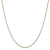 14K Yellow Gold 1.1mm Round Snake Chain Necklace
