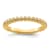 14K Yellow Gold Stackable Expressions Diamond Ring 0.045ctw