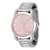 Invicta Celestial 43mm Pink Dial Stainless Steel Quartz Watch