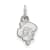 Rhodium Over Sterling Silver LogoArt Oklahoma State University Extra
Small Pendant