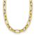 18K Yellow Gold 10mm Oval Link 18-inch Necklace