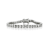 CZ Tennis Bracelet In Sterling Silver
