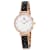 Roberto Bianci Women's Billare White Dial, Rose Stainless Steel Watch