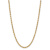 14k Yellow Gold 5.5mm Polished Diamond-Cut Rope Link 22 Inch Chain