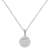 Initial G Charm Pendant Necklace In Silver-Tone