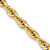 14k Yellow Gold 7mm Rope Link 26 Inch Chain