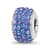 Sterling Silver Reflections Blue Full Preciosa Crystal Bead