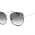 Kate Spade MARYAM Gold Cat Eye Frames / Dark Gray Lenses Sunglasses