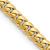 14k Yellow Gold 5mm Solid Miami Cuban 22 Inch Chain