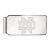 Rhodium Over Sterling Silver LogoArt University of Notre Dame Money Clip