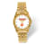LogoArt Clemson University Pro Gold-tone Gents Watch