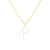 Letter R Initial Cultured Freshwater Pearl 18K Gold Over Sterling Silver
Pendant With  18" Chain