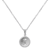 Initial I Charm Pendant Necklace In Silver-Tone