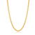 Invicta Men's Yellow Spiga Wheat Chain Necklace 6mm In Stainless Steel
24 Inch