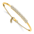 14K Yellow Gold Lab Grown Diamond VS/SI GH, Bangle Bracelet
