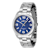 Invicta Specialty 36mm Blue Dial Stainless Steel Quartz Watch