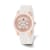 Ladies Charles Hubert White Ceramic Multifunction 40mm Watch